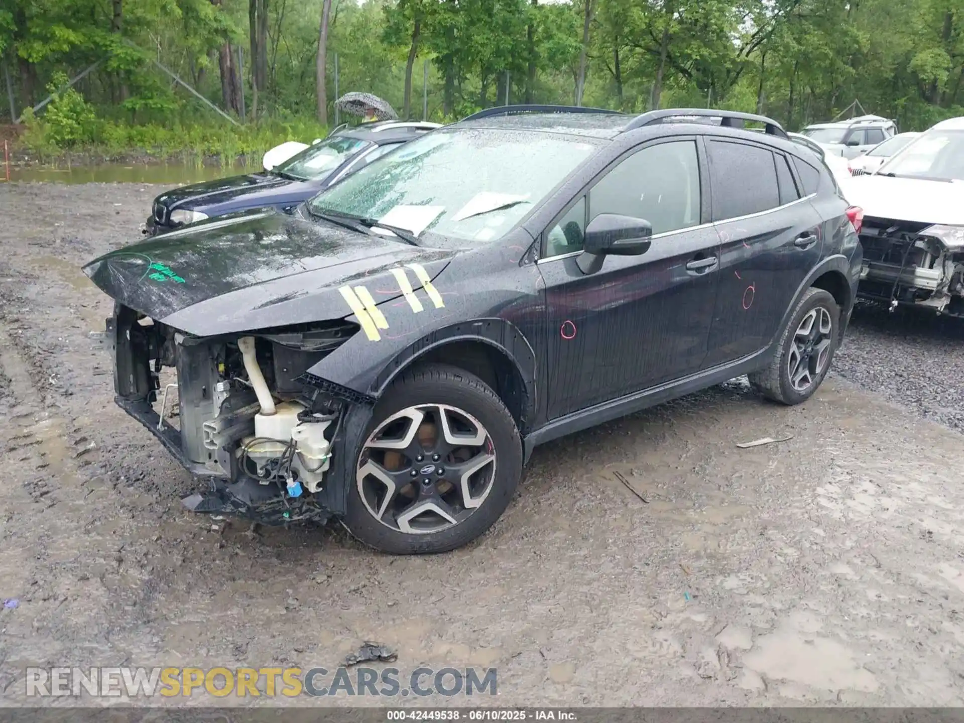 2 Photograph of a damaged car JF2GTAMC3K8204670 SUBARU CROSSTREK 2019