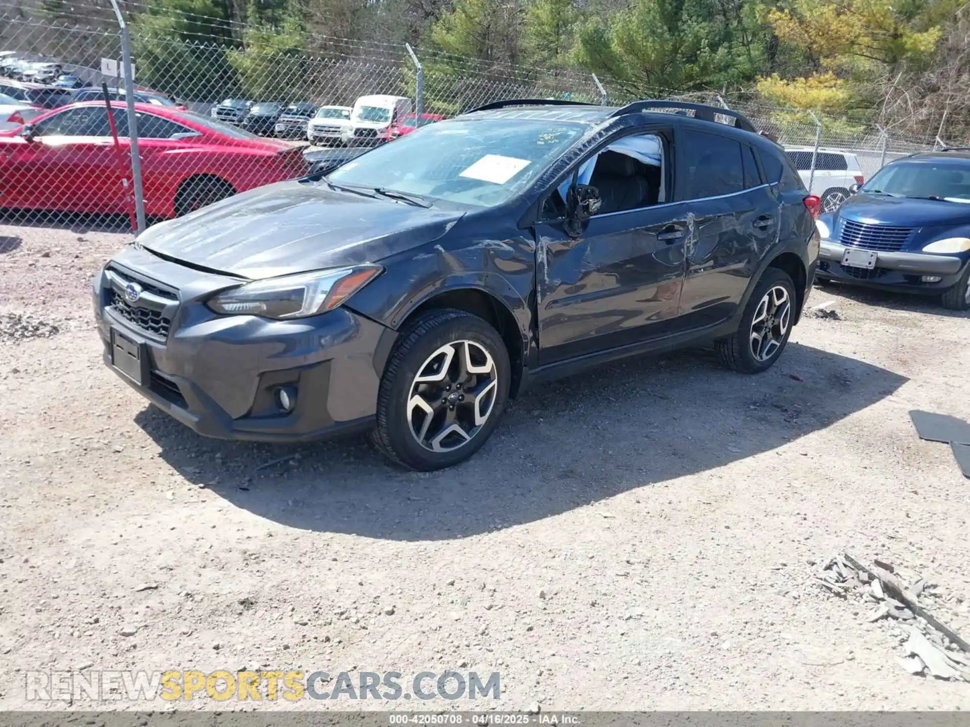 2 Photograph of a damaged car JF2GTAMC3KH332391 SUBARU CROSSTREK 2019
