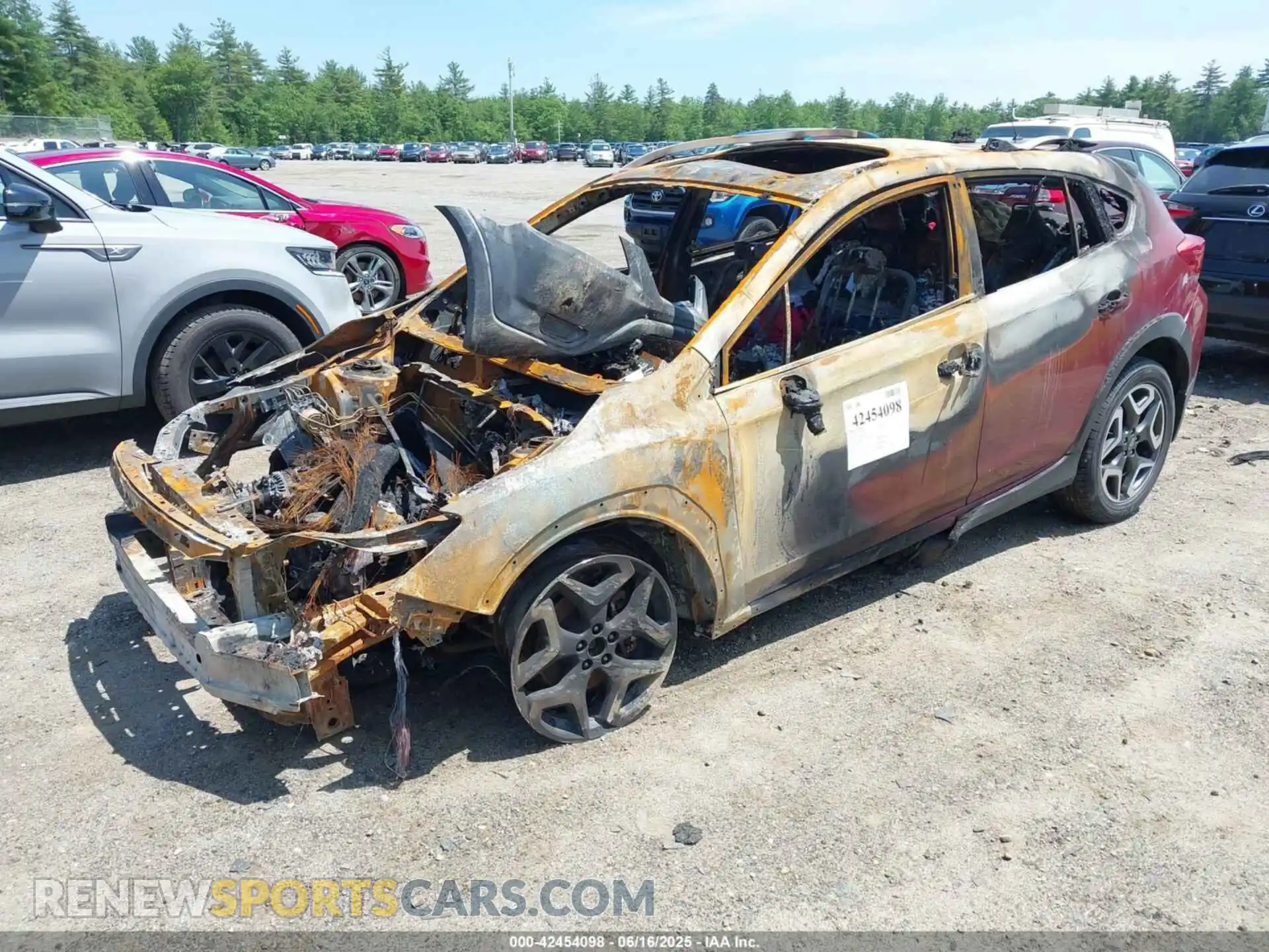 2 Photograph of a damaged car JF2GTAMC6K8338721 SUBARU CROSSTREK 2019