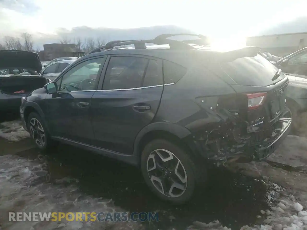 2 fotografías del automóvil dañado JF2GTAMC6K8377115 SUBARU CROSSTREK 2019