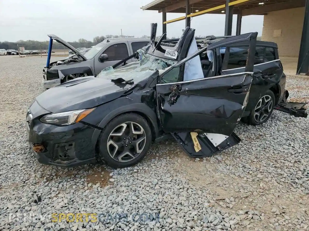 1 Photograph of a damaged car JF2GTAMC6KH240577 SUBARU CROSSTREK 2019