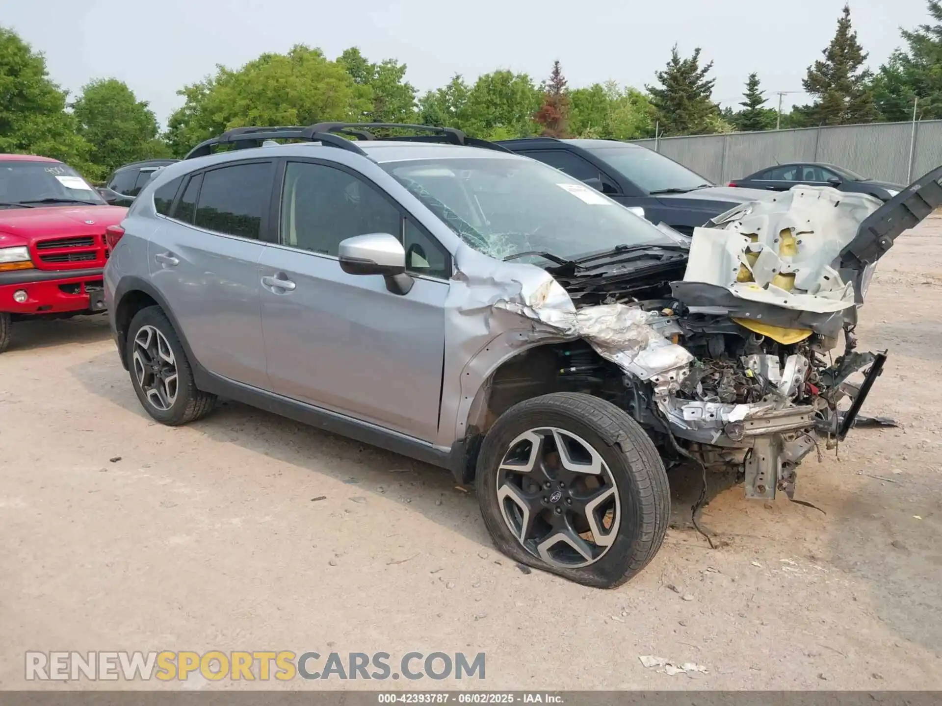1 Photograph of a damaged car JF2GTAMC7K8389497 SUBARU CROSSTREK 2019