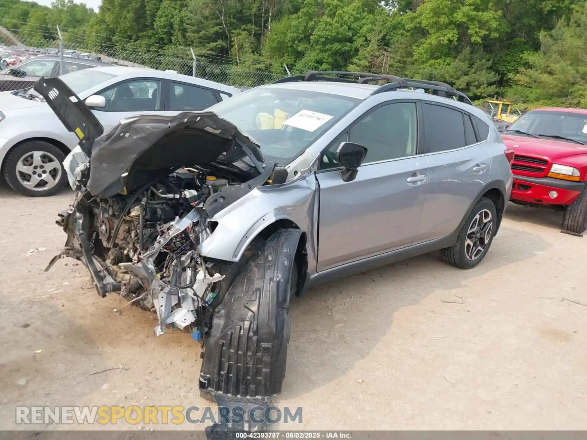 2 Photograph of a damaged car JF2GTAMC7K8389497 SUBARU CROSSTREK 2019