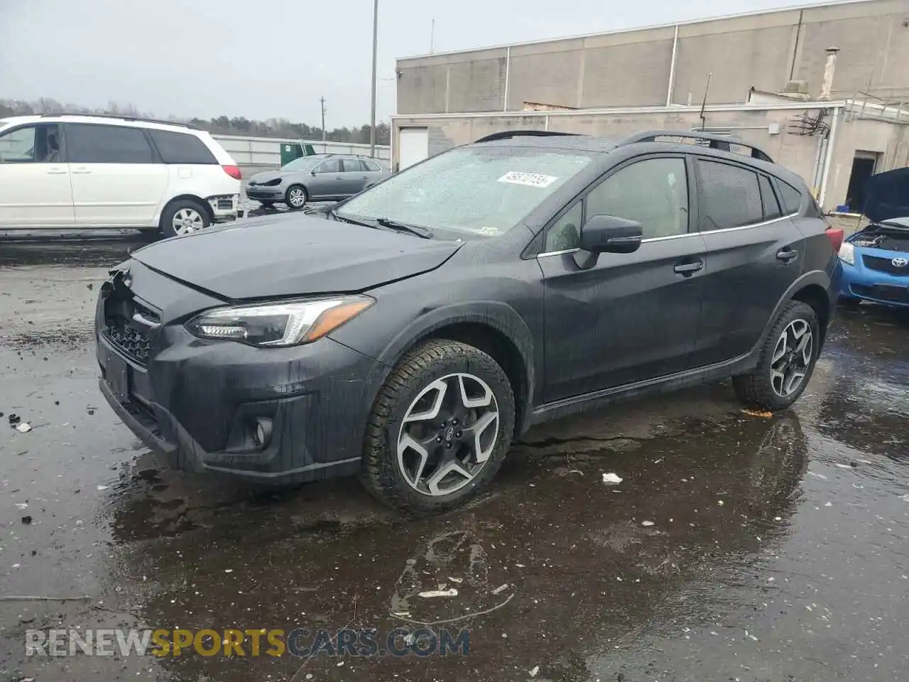 1 Photograph of a damaged car JF2GTAMC9KH299350 SUBARU CROSSTREK 2019