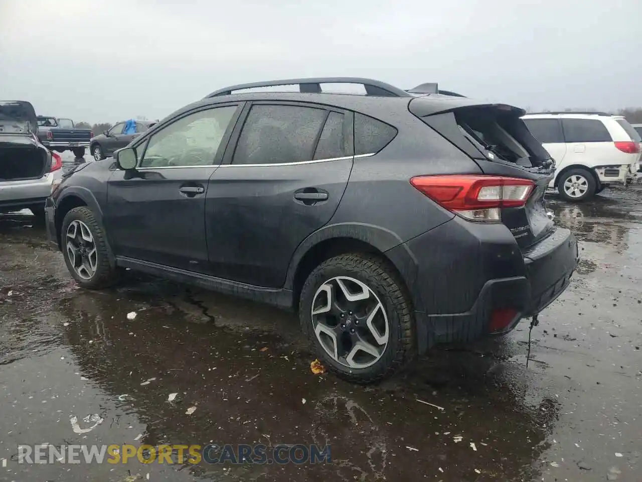 2 Photograph of a damaged car JF2GTAMC9KH299350 SUBARU CROSSTREK 2019