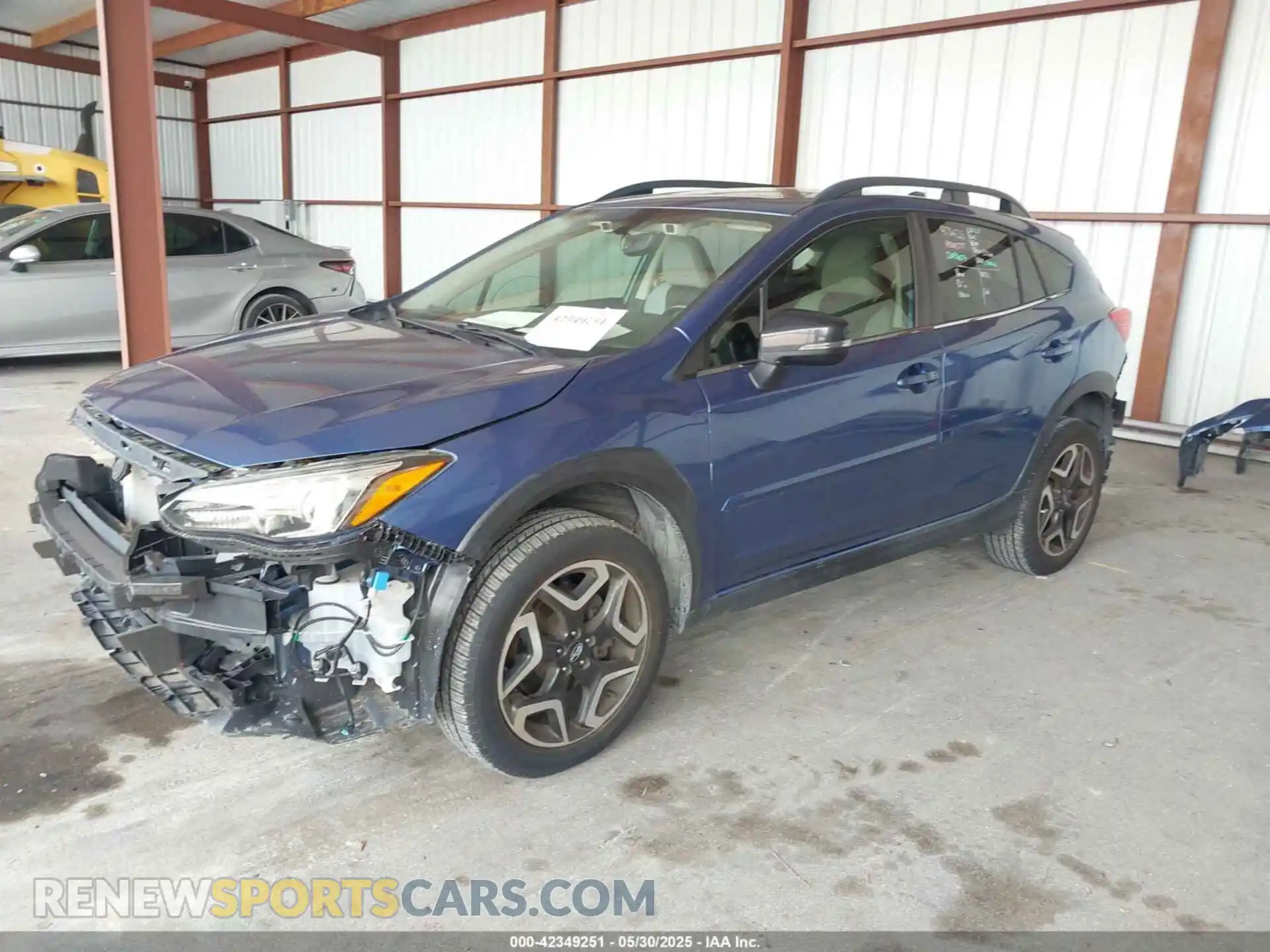2 Photograph of a damaged car JF2GTANCXKH364981 SUBARU CROSSTREK 2019