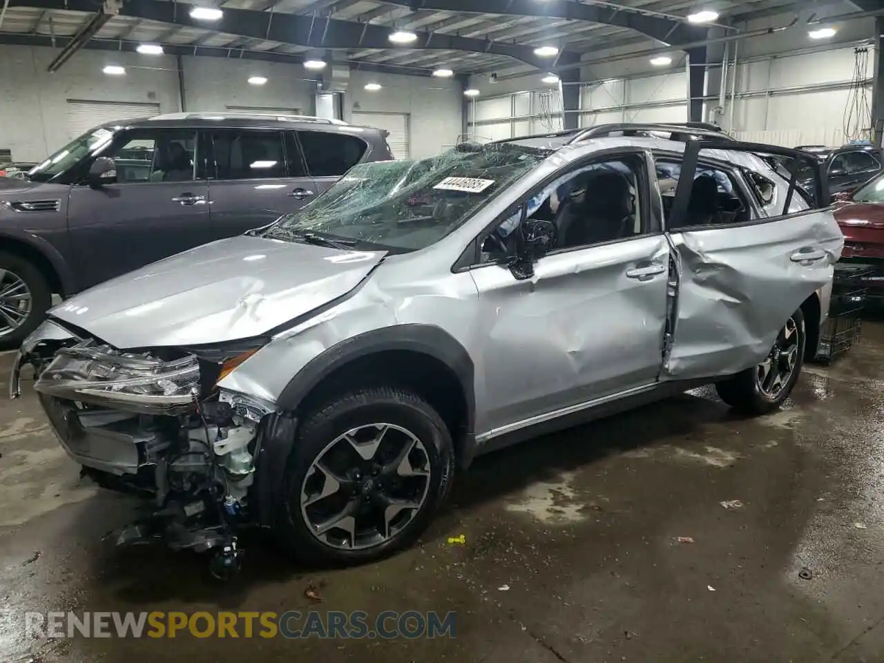 1 Photograph of a damaged car JF2GTAEC5L8200586 SUBARU CROSSTREK 2020