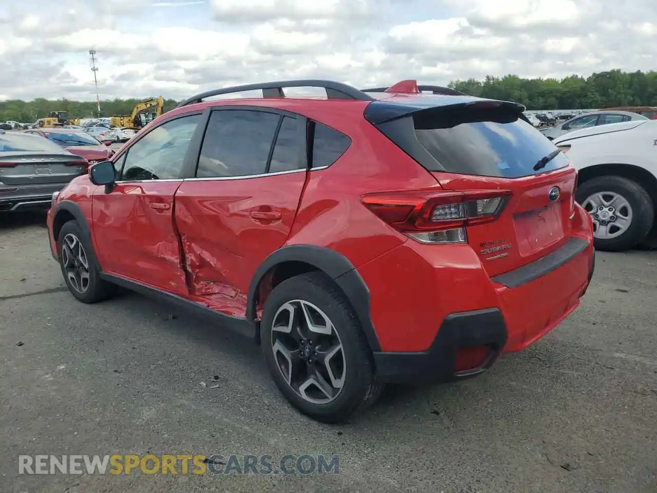 2 Photograph of a damaged car JF2GTAMC0LH229964 SUBARU CROSSTREK 2020