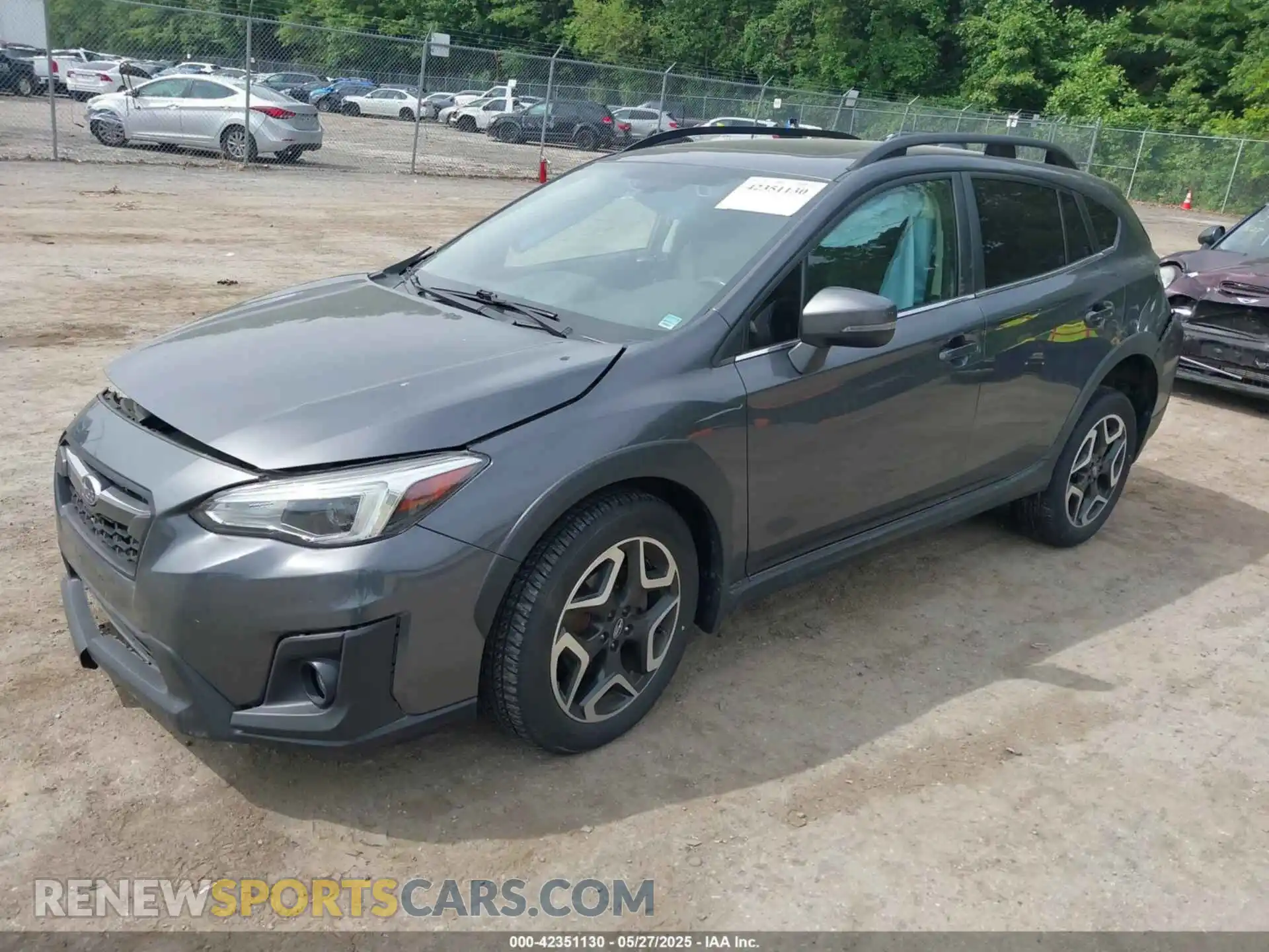 2 Photograph of a damaged car JF2GTAMC2LH211823 SUBARU CROSSTREK 2020