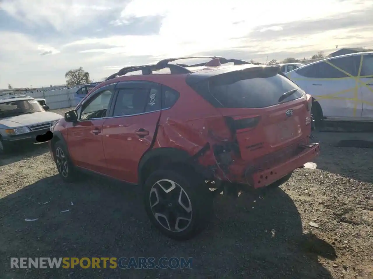 2 Photograph of a damaged car JF2GTAMC4L8223536 SUBARU CROSSTREK 2020