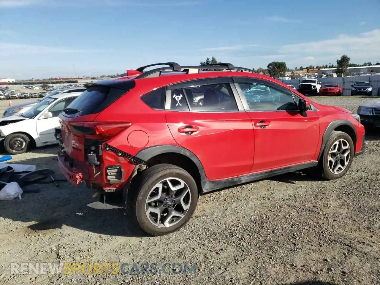 3 Photograph of a damaged car JF2GTAMC4L8223536 SUBARU CROSSTREK 2020