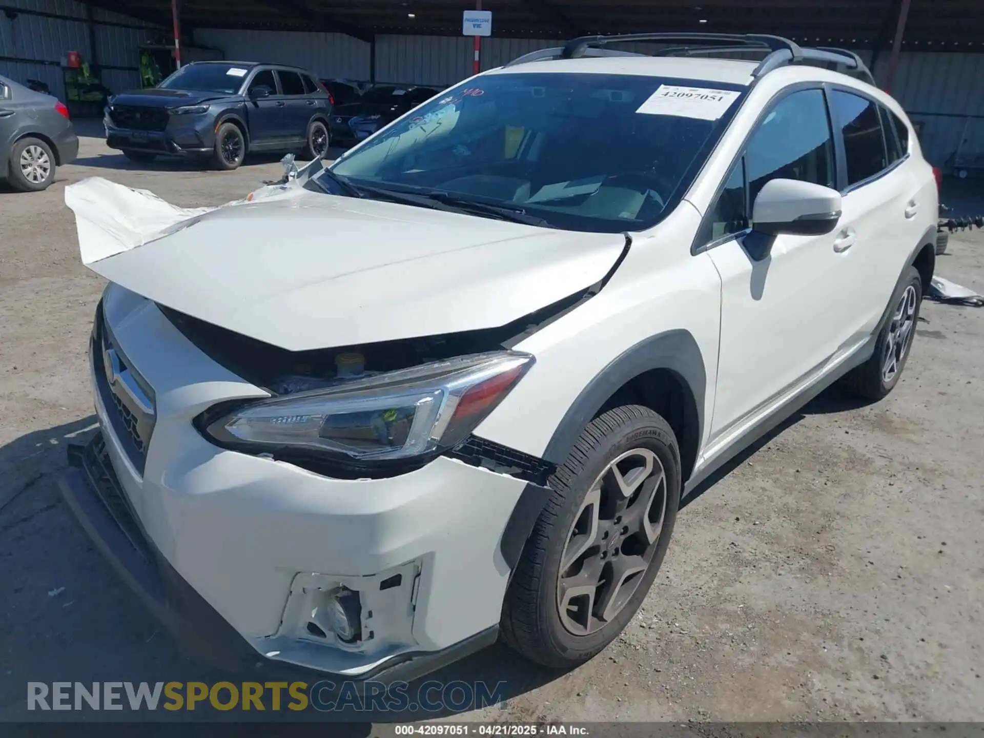 2 Photograph of a damaged car JF2GTAMC4L8233581 SUBARU CROSSTREK 2020