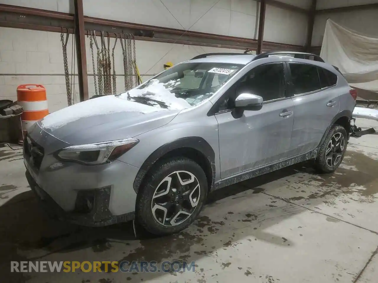 1 Photograph of a damaged car JF2GTAMC6L8208522 SUBARU CROSSTREK 2020