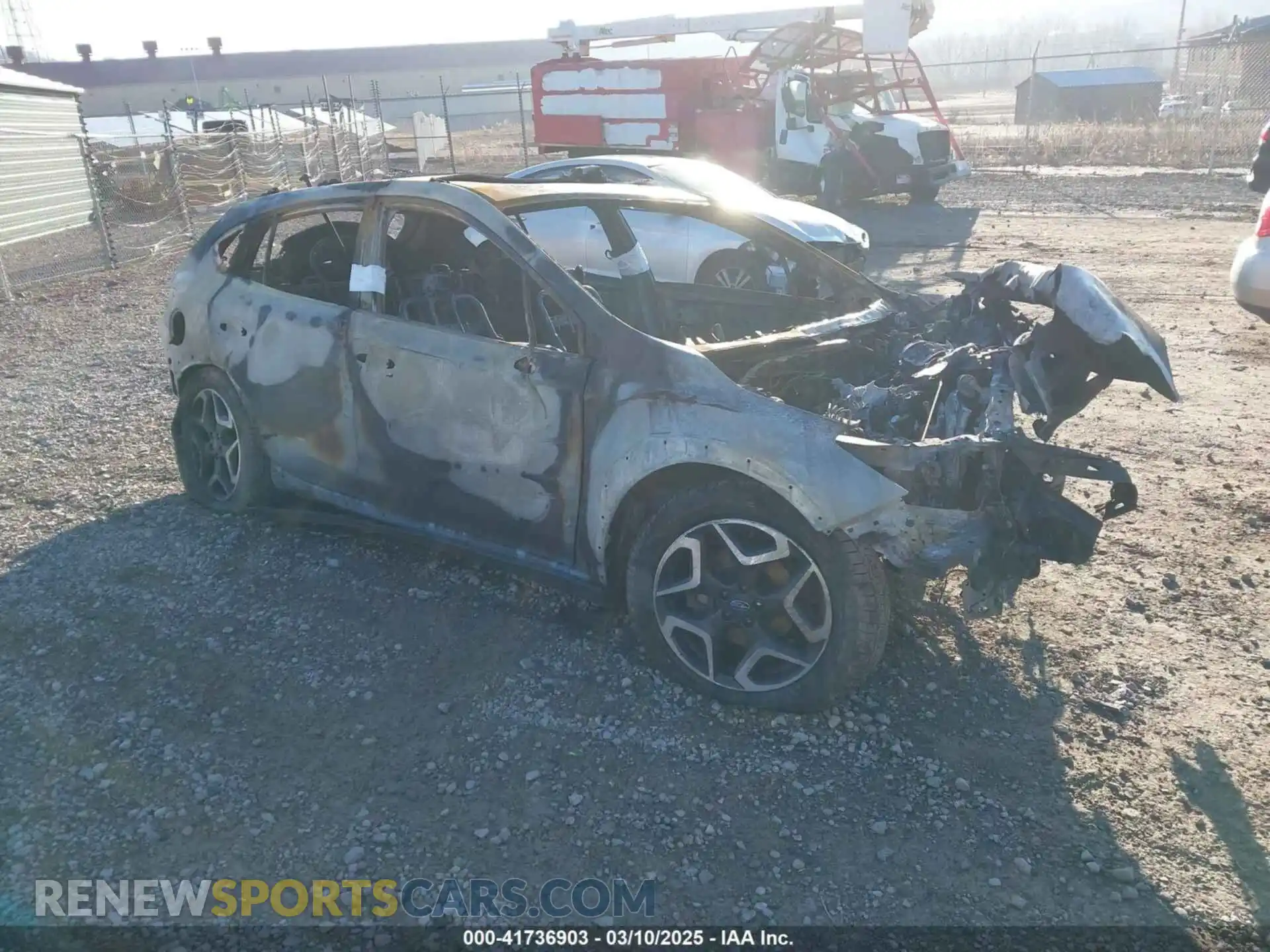 1 Photograph of a damaged car JF2GTAMC7LH244512 SUBARU CROSSTREK 2020