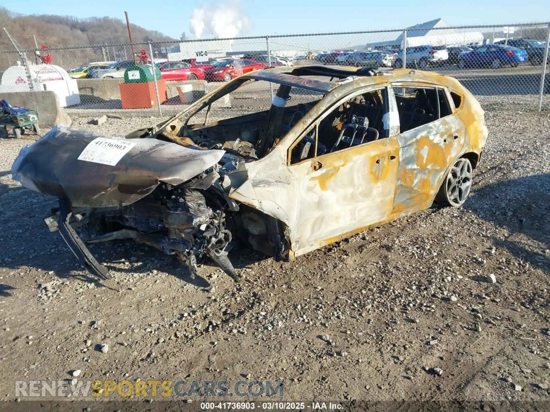 2 Photograph of a damaged car JF2GTAMC7LH244512 SUBARU CROSSTREK 2020