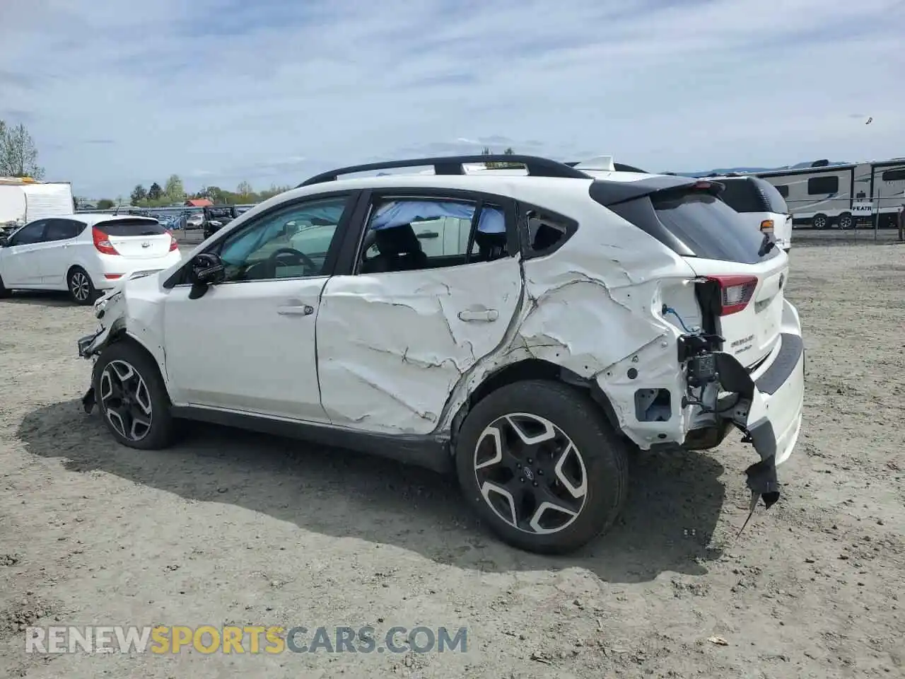 2 Photograph of a damaged car JF2GTAMC9LH241739 SUBARU CROSSTREK 2020