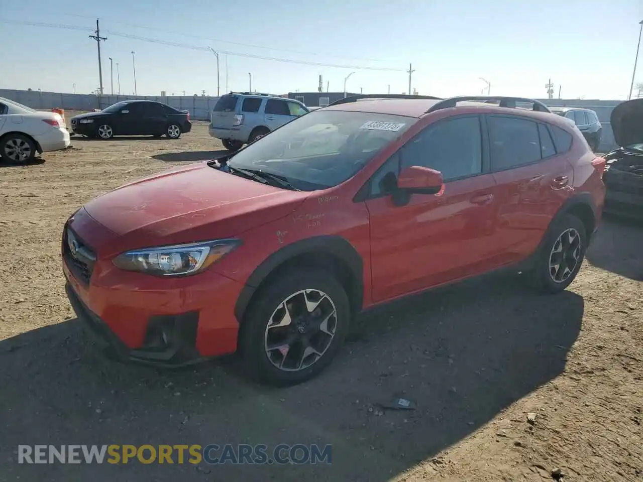 1 Photograph of a damaged car JF2GTAPC5L8230622 SUBARU CROSSTREK 2020