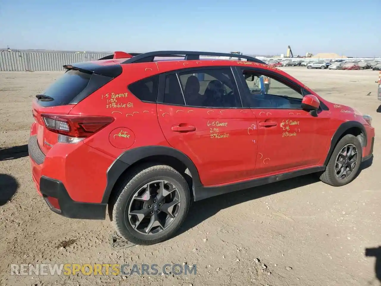 3 Photograph of a damaged car JF2GTAPC5L8230622 SUBARU CROSSTREK 2020