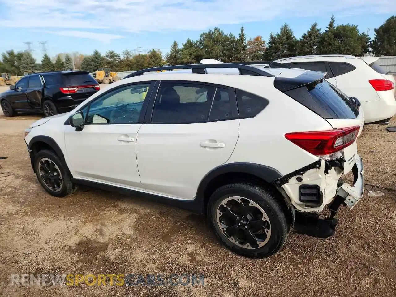2 Photograph of a damaged car JF2GTAAC2M9225608 SUBARU CROSSTREK 2021