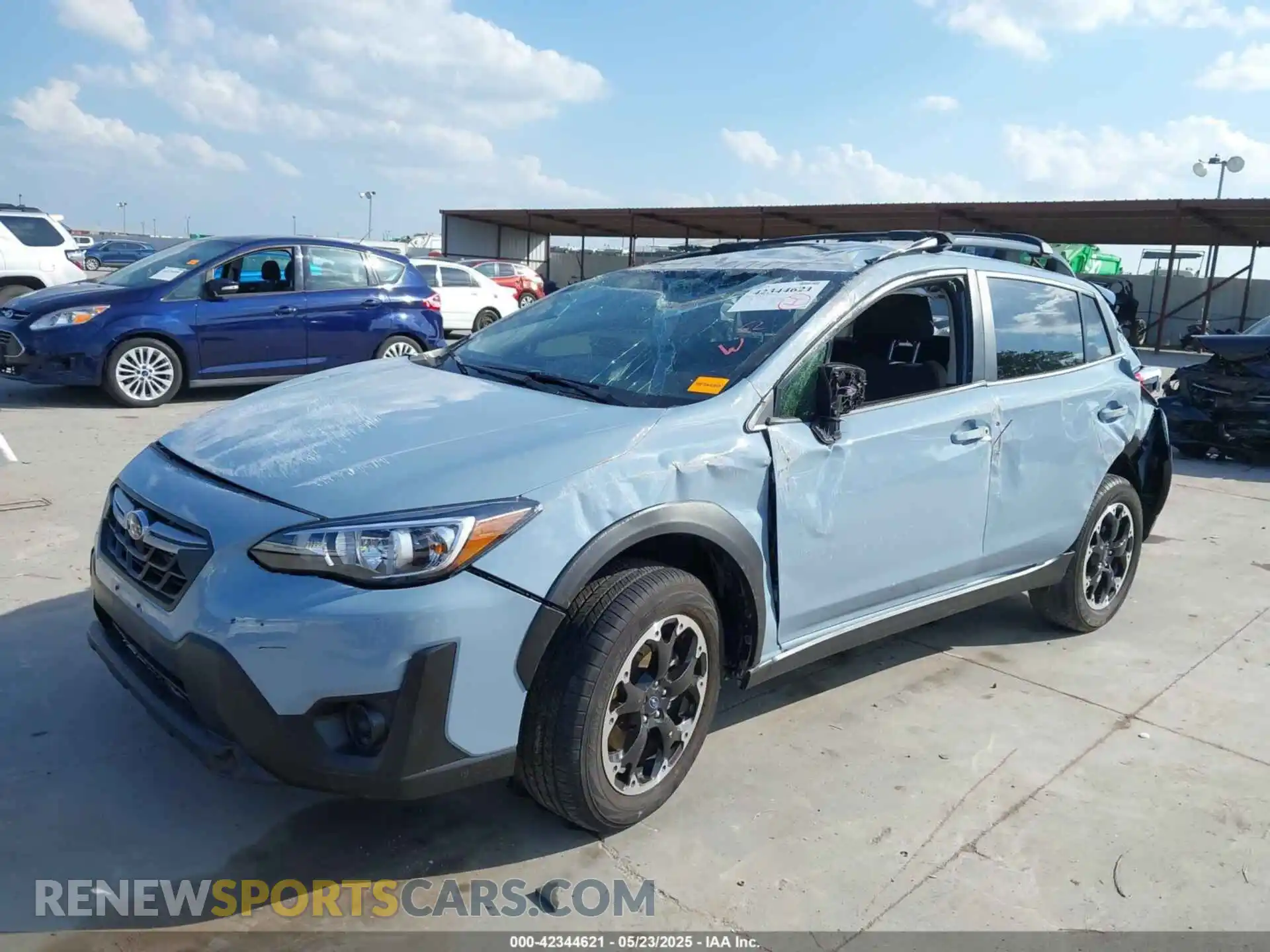 2 Photograph of a damaged car JF2GTAAC3M9684887 SUBARU CROSSTREK 2021