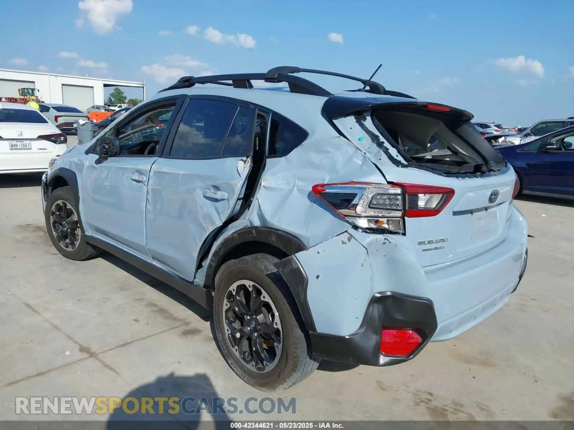 3 Photograph of a damaged car JF2GTAAC3M9684887 SUBARU CROSSTREK 2021