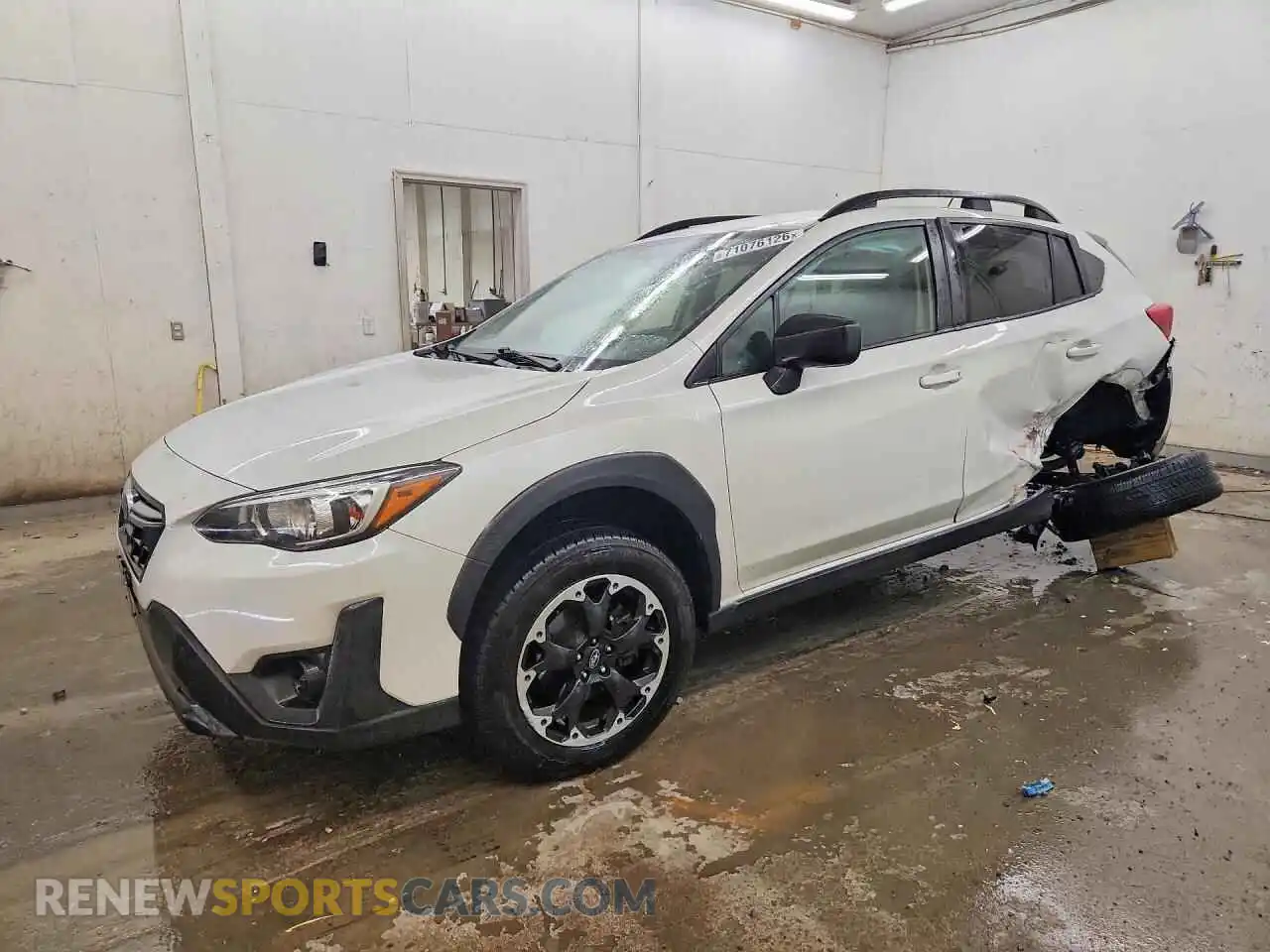 1 Photograph of a damaged car JF2GTAAC6M9297461 SUBARU CROSSTREK 2021