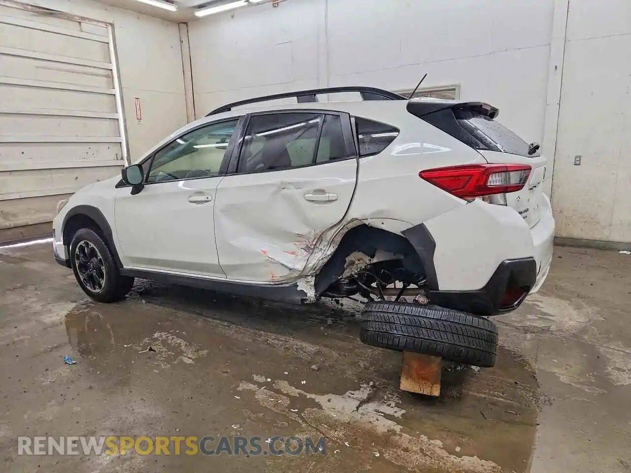 2 Photograph of a damaged car JF2GTAAC6M9297461 SUBARU CROSSTREK 2021