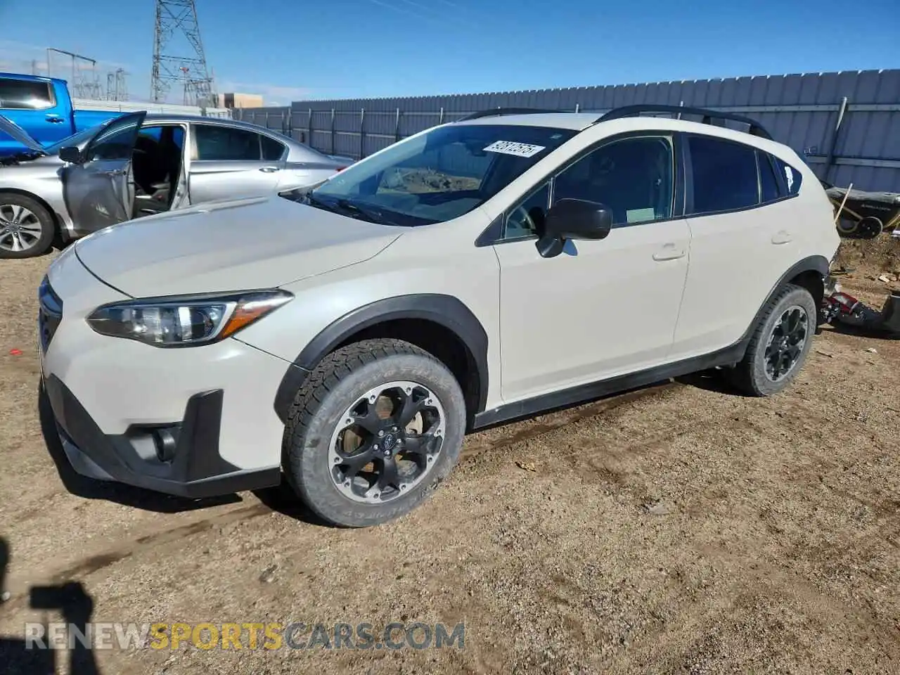 1 Фотография поврежденного автомобиля JF2GTAACXM9283613 SUBARU CROSSTREK 2021