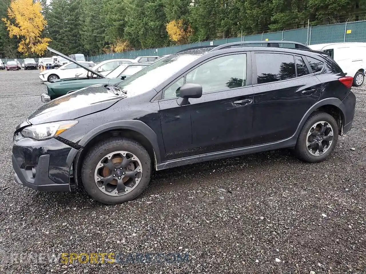 1 Photograph of a damaged car JF2GTAACXM9355913 SUBARU CROSSTREK 2021