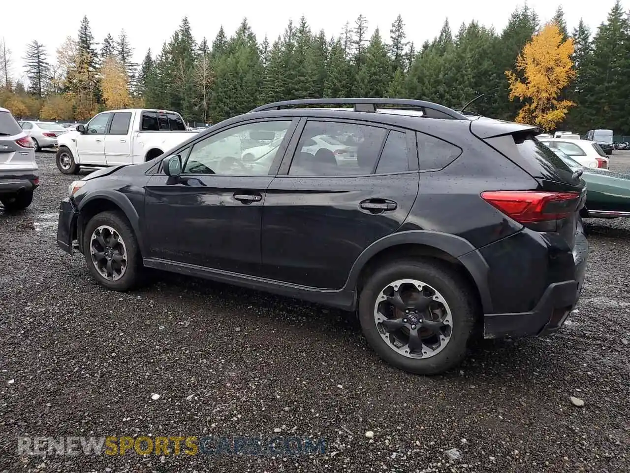 2 Photograph of a damaged car JF2GTAACXM9355913 SUBARU CROSSTREK 2021