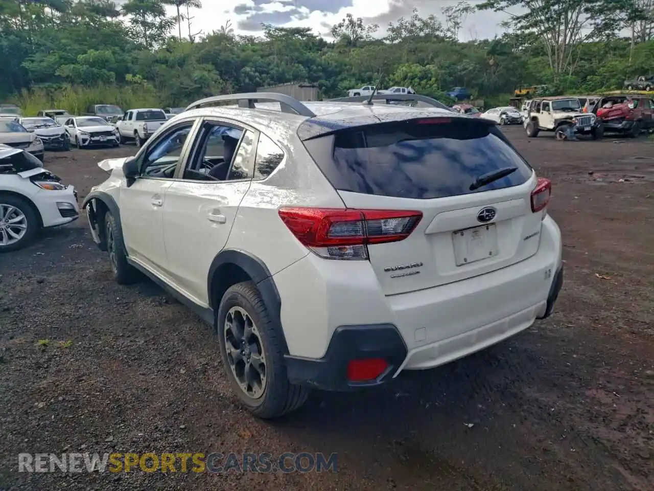 2 Photograph of a damaged car JF2GTABC0M8678565 SUBARU CROSSTREK 2021