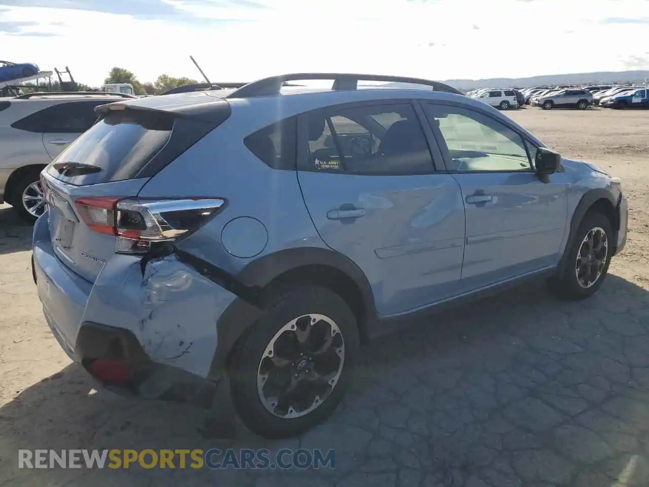 3 Фотография поврежденного автомобиля JF2GTABC1M8220145 SUBARU CROSSTREK 2021