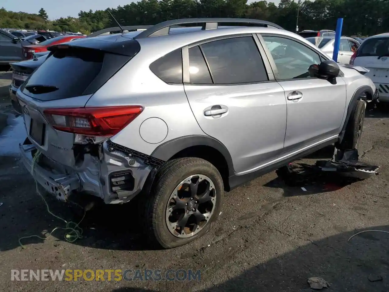 3 Photograph of a damaged car JF2GTABC2M8292391 SUBARU CROSSTREK 2021