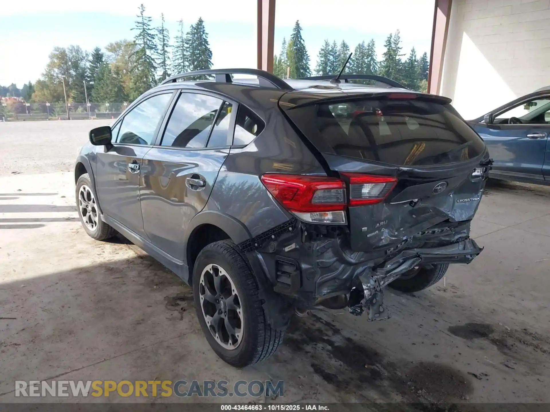3 Photograph of a damaged car JF2GTABC2M8329343 SUBARU CROSSTREK 2021