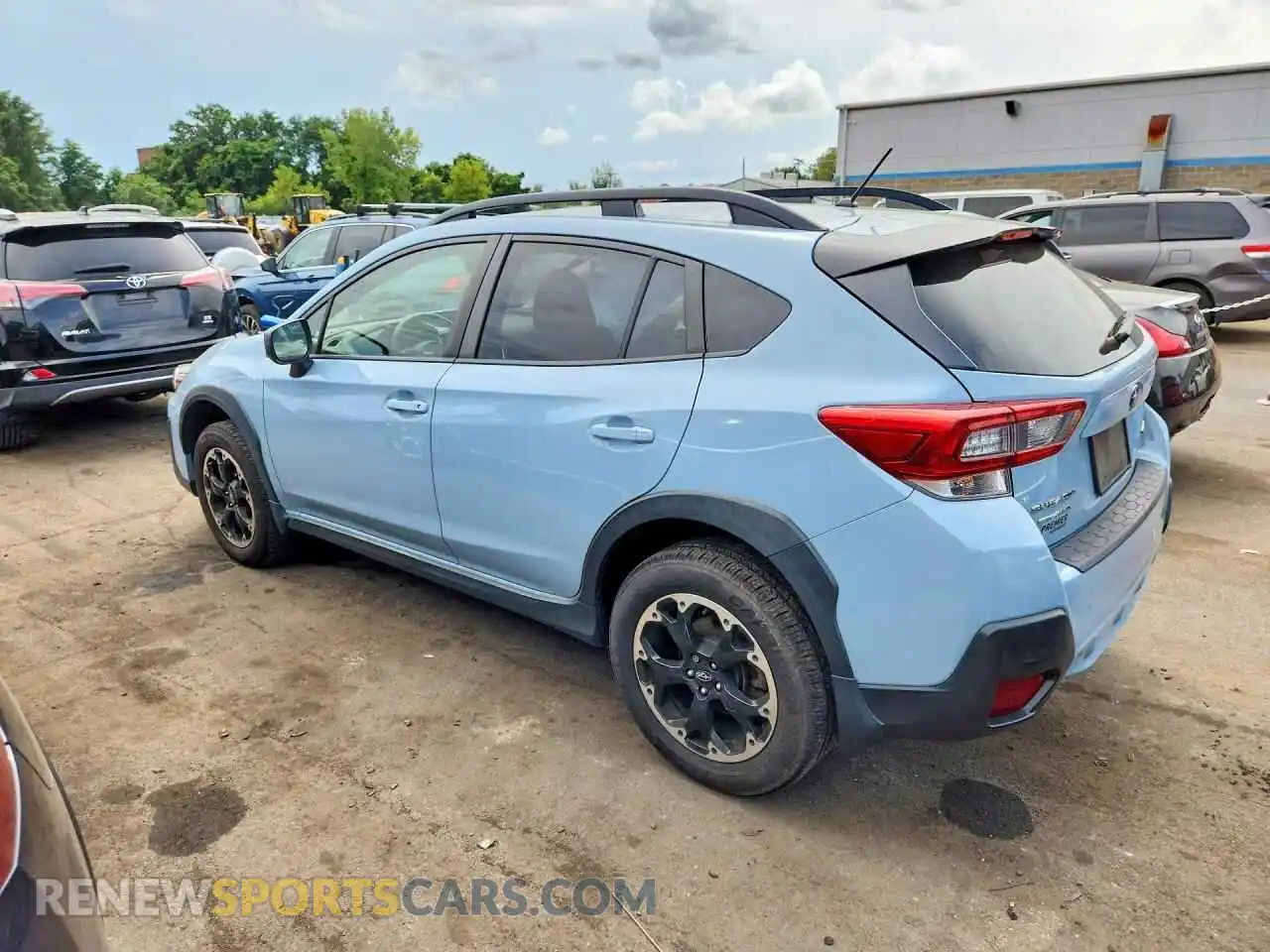 2 Photograph of a damaged car JF2GTABC3M8680004 SUBARU CROSSTREK 2021