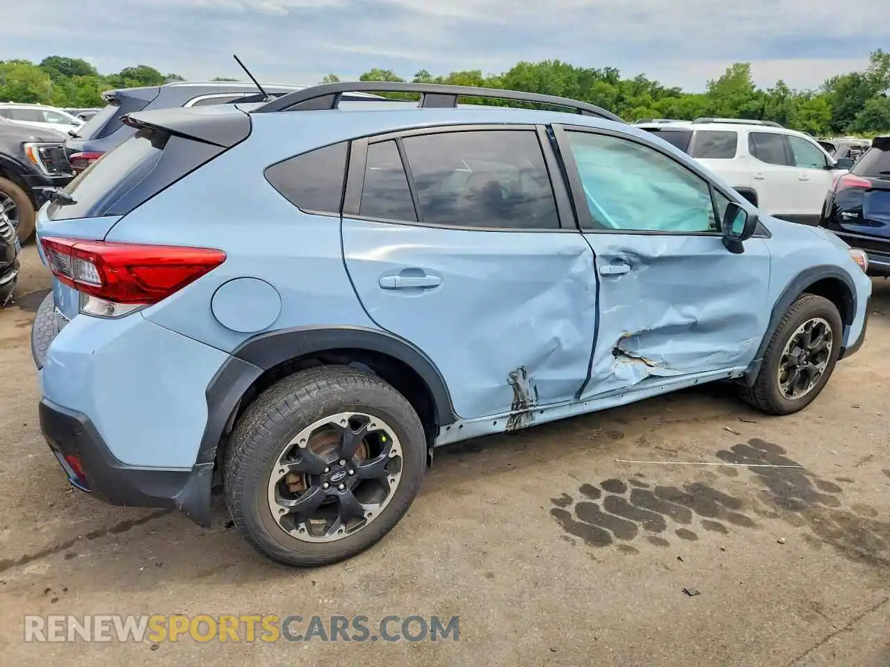 3 Photograph of a damaged car JF2GTABC3M8680004 SUBARU CROSSTREK 2021