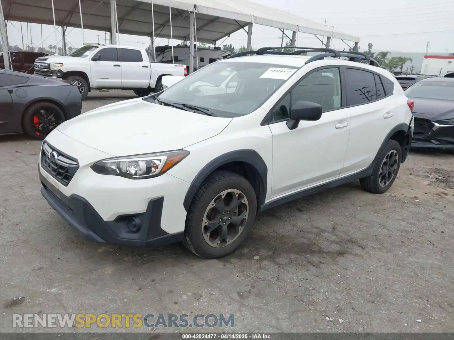 2 Photograph of a damaged car JF2GTABC3MH239425 SUBARU CROSSTREK 2021