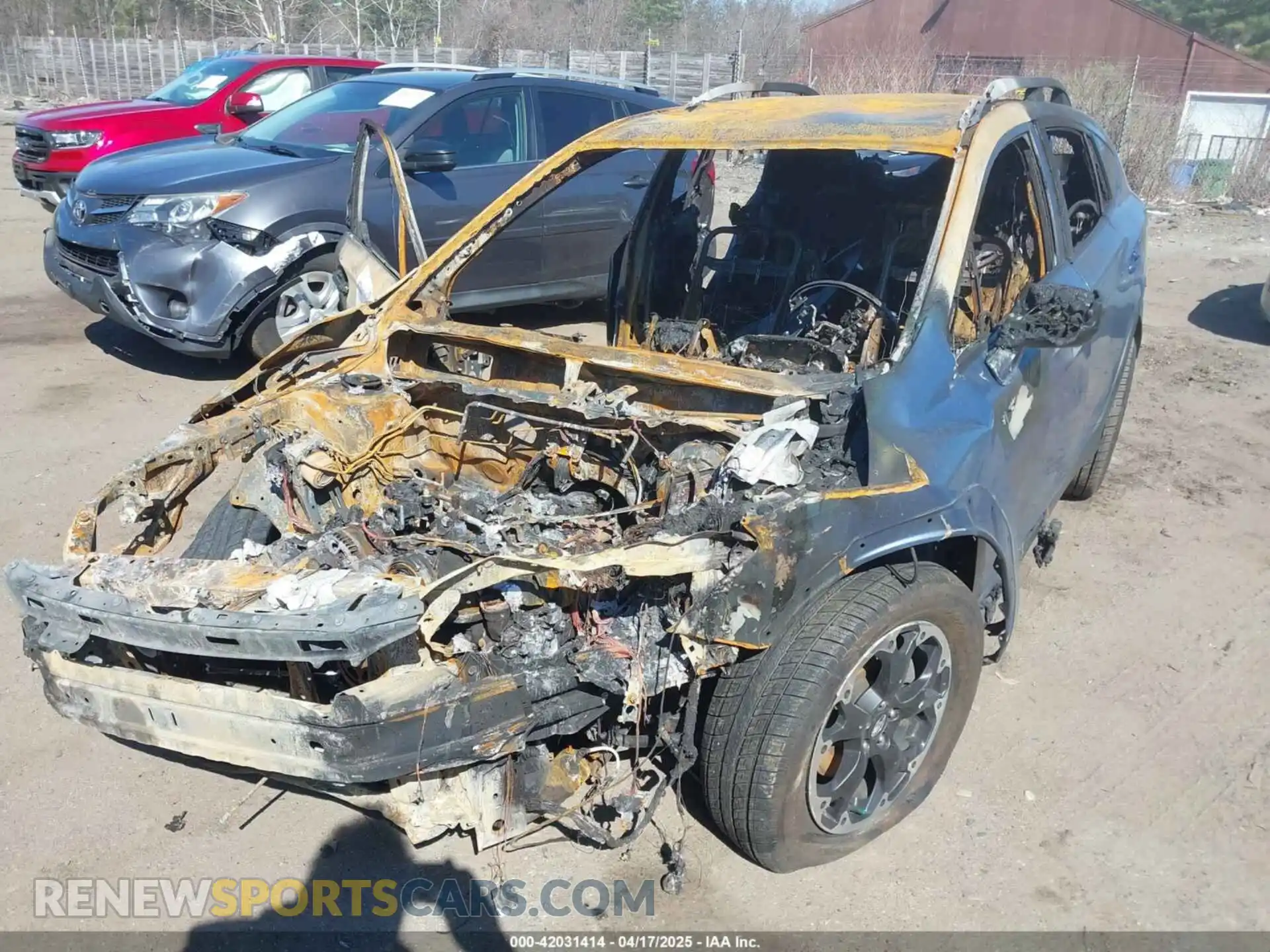 2 Photograph of a damaged car JF2GTABC3MH345521 SUBARU CROSSTREK 2021