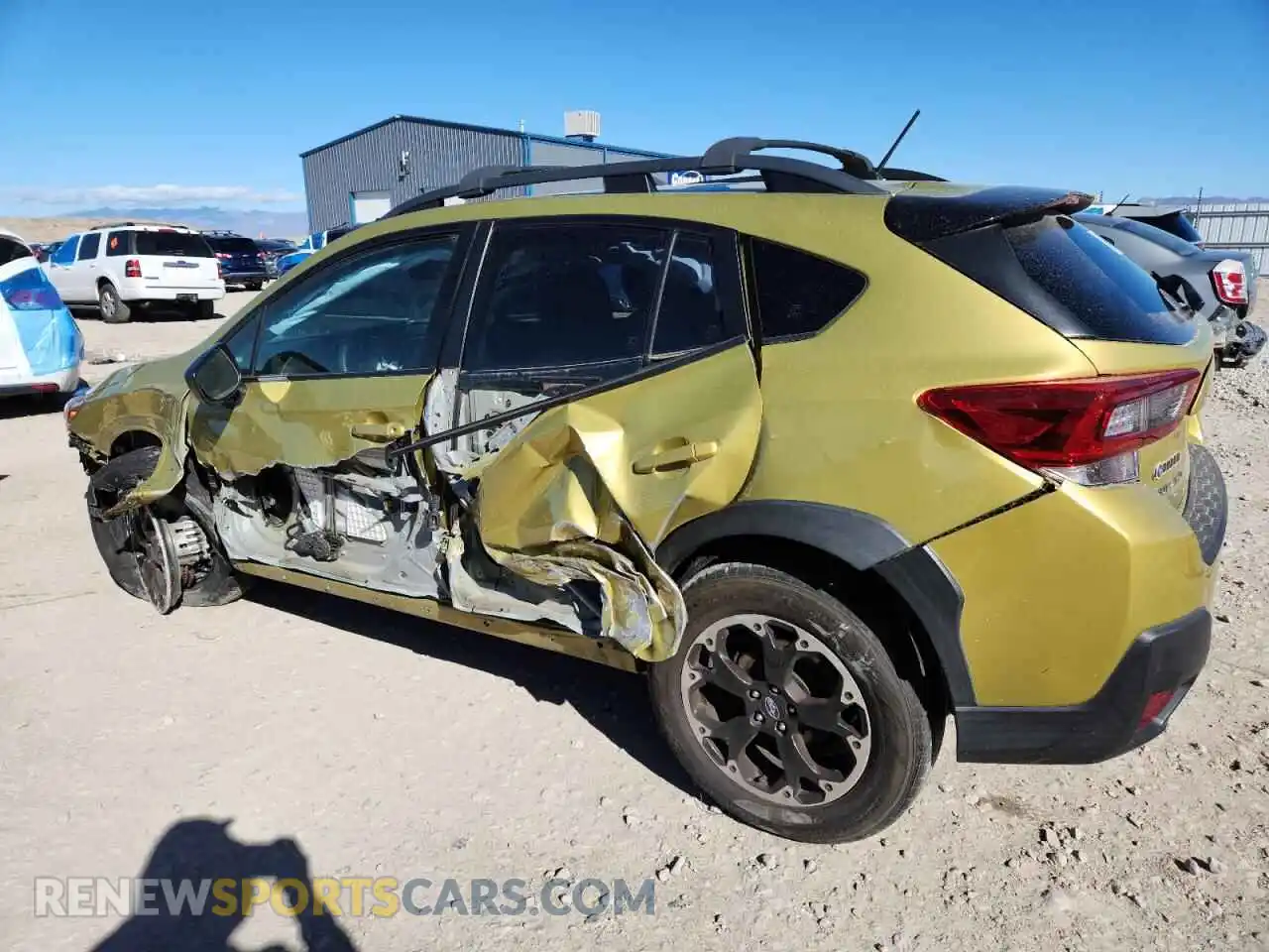 2 Photograph of a damaged car JF2GTABC4MH221659 SUBARU CROSSTREK 2021
