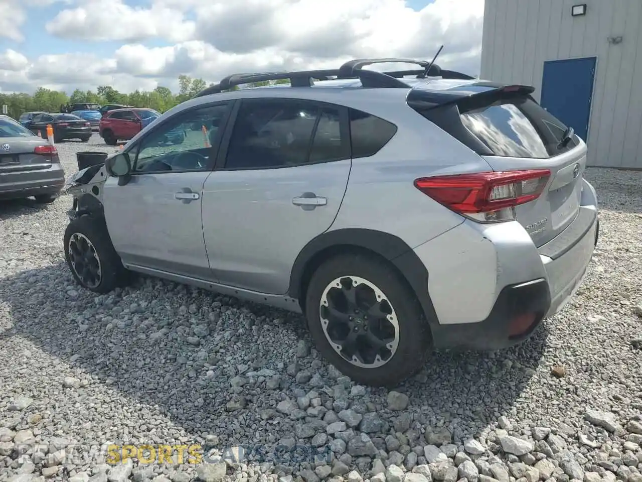 2 Photograph of a damaged car JF2GTABC5M8265122 SUBARU CROSSTREK 2021