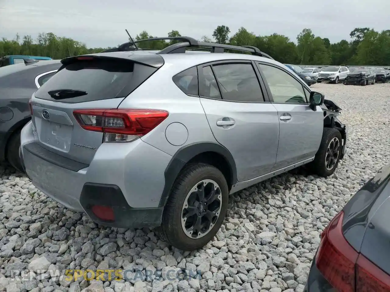 3 Photograph of a damaged car JF2GTABC5M8265122 SUBARU CROSSTREK 2021