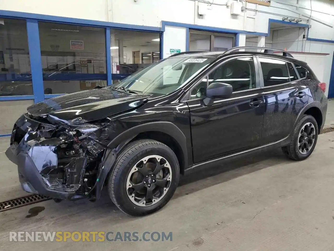 1 Photograph of a damaged car JF2GTABC5MH229821 SUBARU CROSSTREK 2021