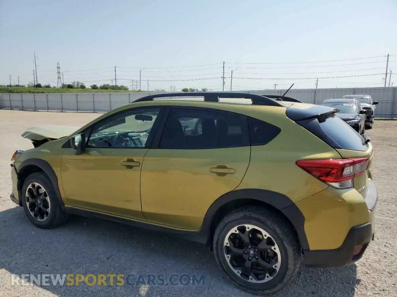 2 Photograph of a damaged car JF2GTABC5MH293020 SUBARU CROSSTREK 2021