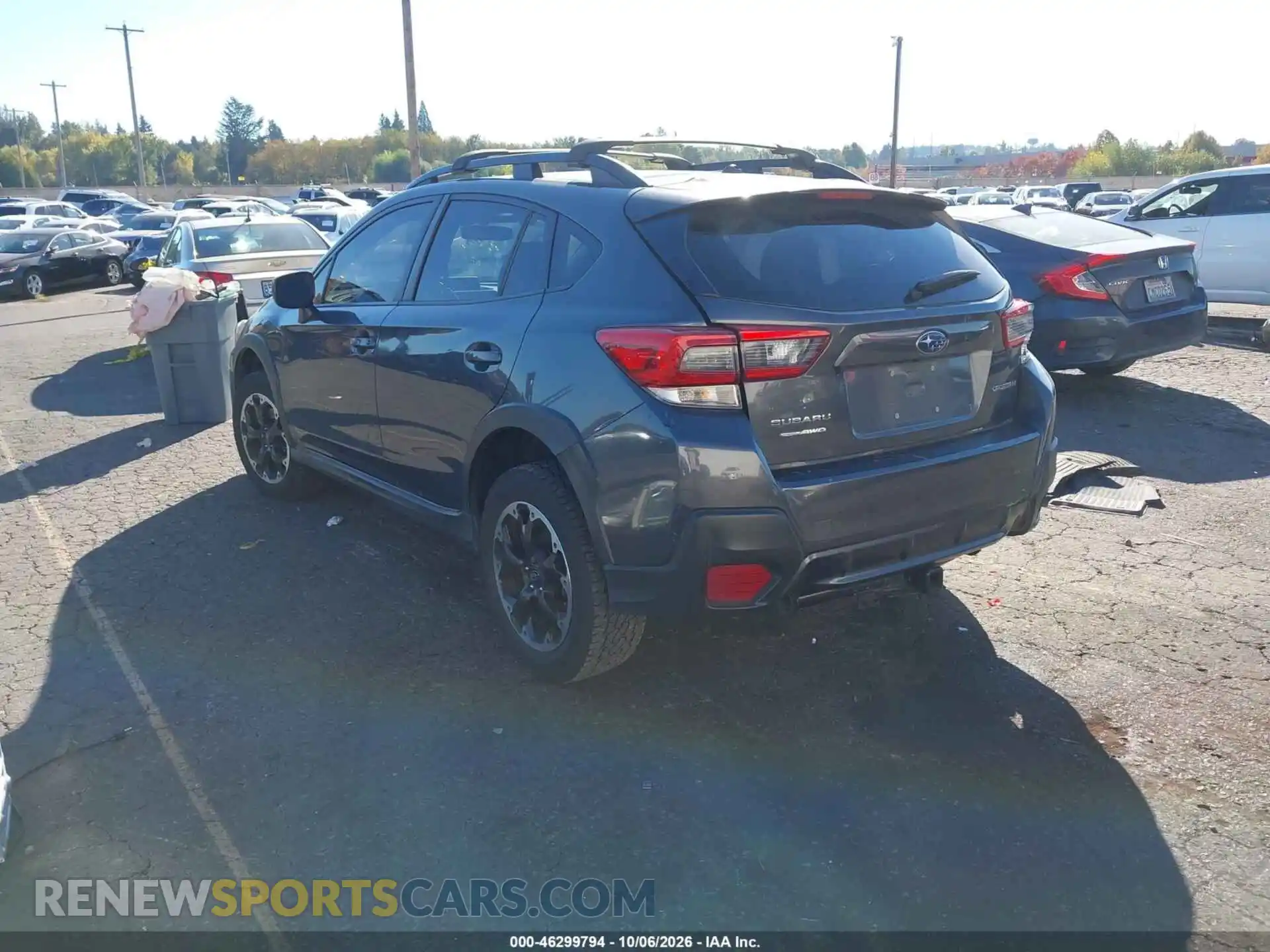 3 Photograph of a damaged car JF2GTABC5MH356360 SUBARU CROSSTREK 2021