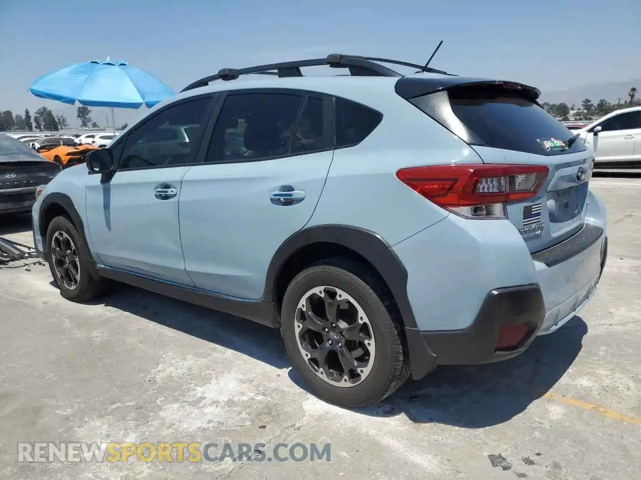2 Photograph of a damaged car JF2GTABC6M8308494 SUBARU CROSSTREK 2021