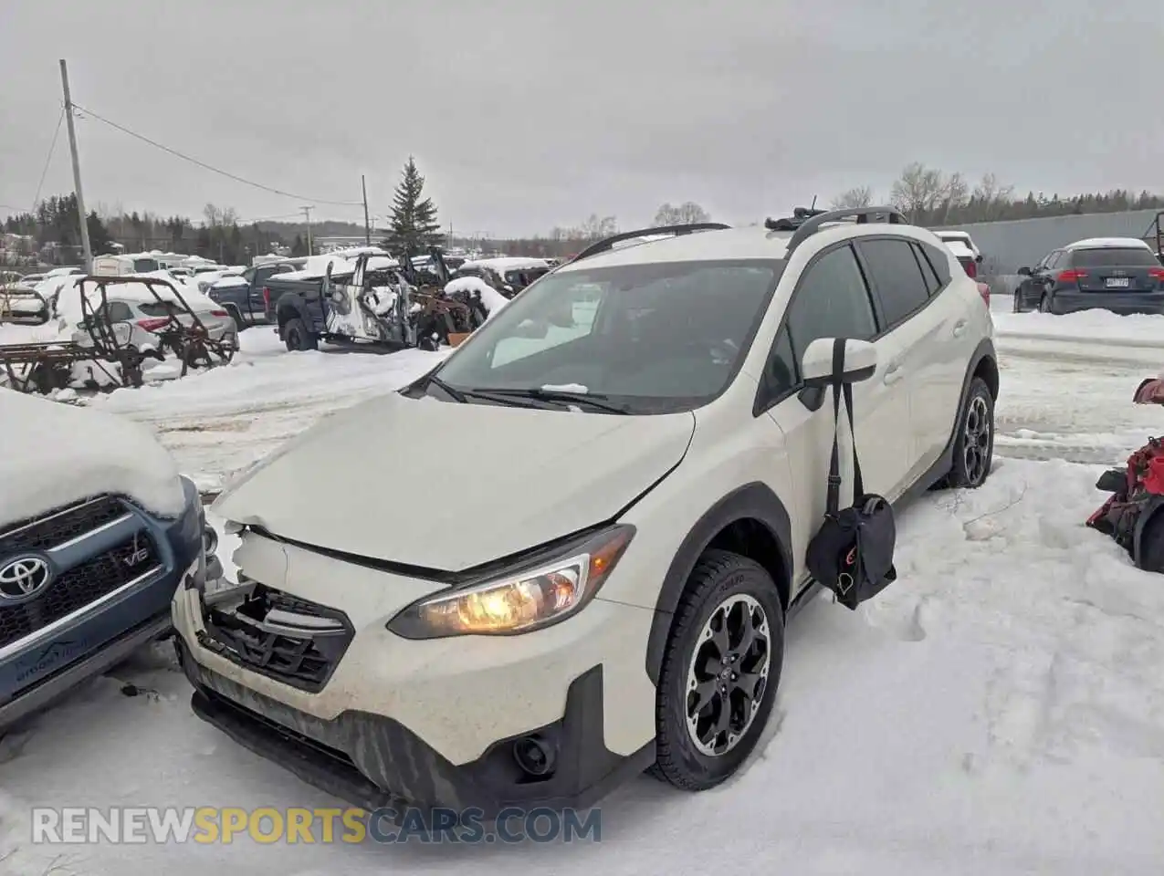 1 Фотография поврежденного автомобиля JF2GTABC6M8337641 SUBARU CROSSTREK 2021