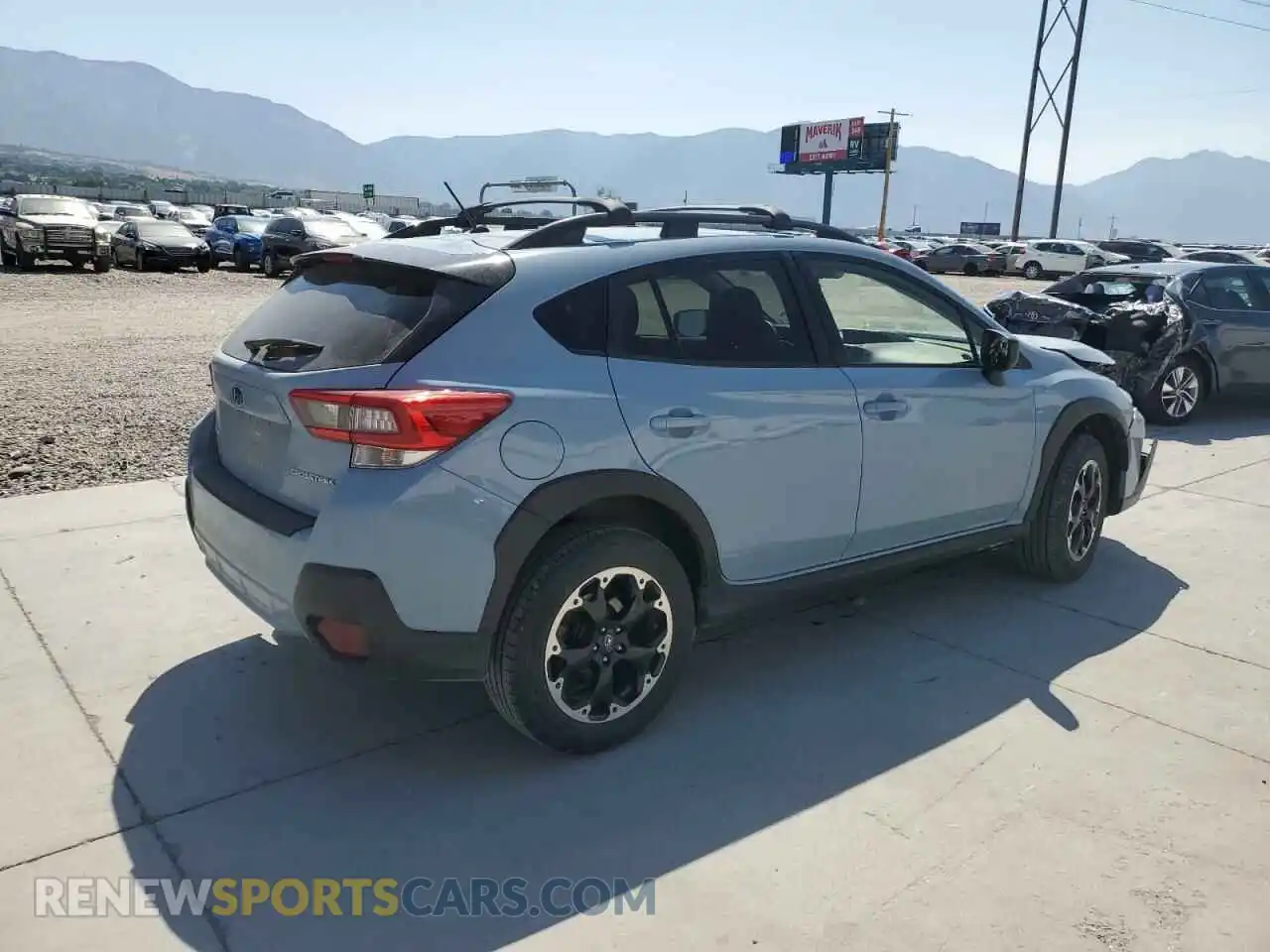 3 Photograph of a damaged car JF2GTABC7M8677221 SUBARU CROSSTREK 2021