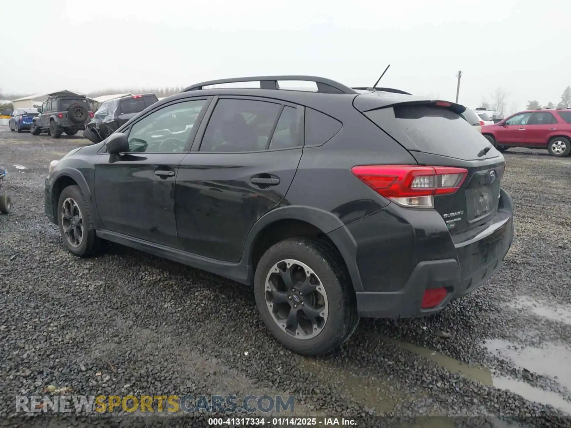 3 fotografías del automóvil dañado JF2GTABC7MH232509 SUBARU CROSSTREK 2021