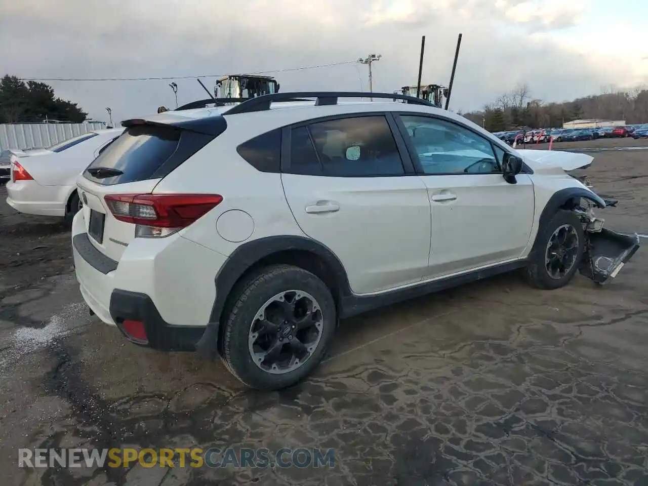 3 Photograph of a damaged car JF2GTABC7MH365710 SUBARU CROSSTREK 2021