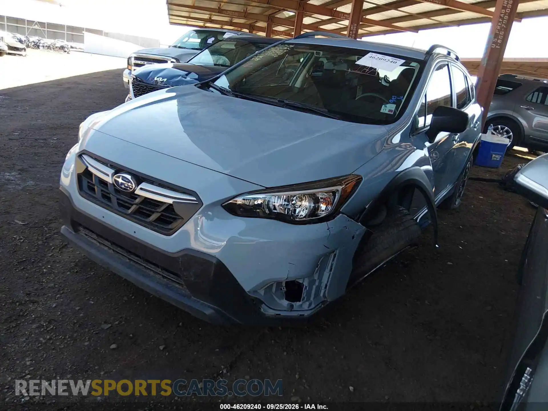 2 Photograph of a damaged car JF2GTABC8MH393516 SUBARU CROSSTREK 2021